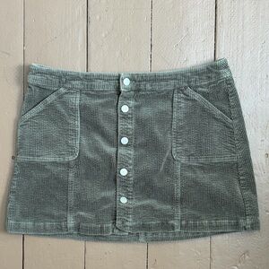 wild fable Olive Green Ribbed Knit Top